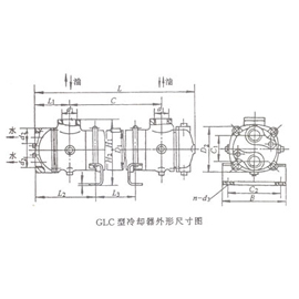 GLC型管式(外形尺寸)
